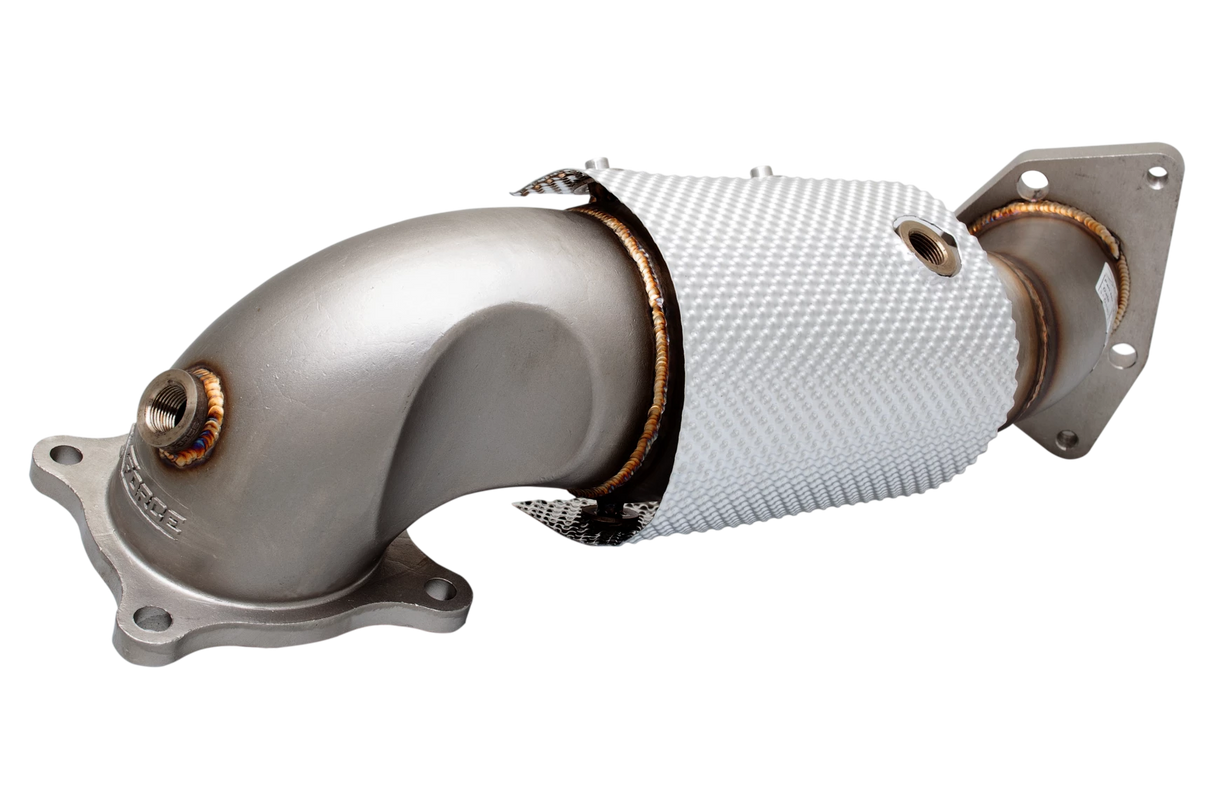 XForce | 3" Downpipe & High-Flow Cat Kit | Honda Civic Type R FK8 2017–2021 | ESHCR17KITB