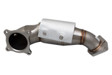 XForce | 3" Downpipe & High-Flow Cat Kit | Honda Civic Type R FK8 2017–2021 | ESHCR17KITB