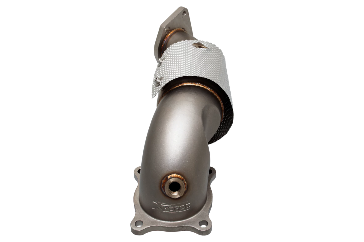 XForce | 3" Downpipe & High-Flow Cat Kit | Honda Civic Type R FK8 2017–2021 | ESHCR17KITB