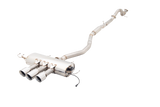 XForce | 3" Varex Valved Cat Back Exhaust | Honda Civic Type R FK8 2017 - 2019 | Triple 4" Tips | ESHCR17VKCS