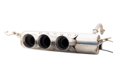XForce | 3" Varex Valved Cat Back Exhaust | Honda Civic Type R FK8 2017 - 2019 | Triple 4" Tips | ESHCR17VKCS