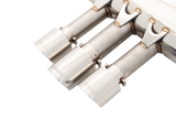 XForce | 3" Varex Valved Cat Back Exhaust | Honda Civic Type R FK8 2017 - 2019 | Triple 4" Tips | ESHCR17VKCS
