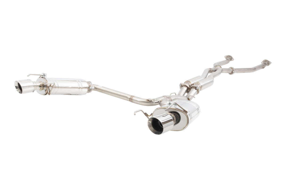 XForce | Twin 2.5" Stainless Cat Back Exhaust | Lexus IS250 IS350 GSE20 GSE21 2005–2013 | ES-LIS350-CBS