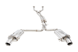 XForce | Twin 2.5" Stainless Cat Back Exhaust | Lexus IS250 IS350 GSE20 GSE21 2005–2013 | ES-LIS350-CBS