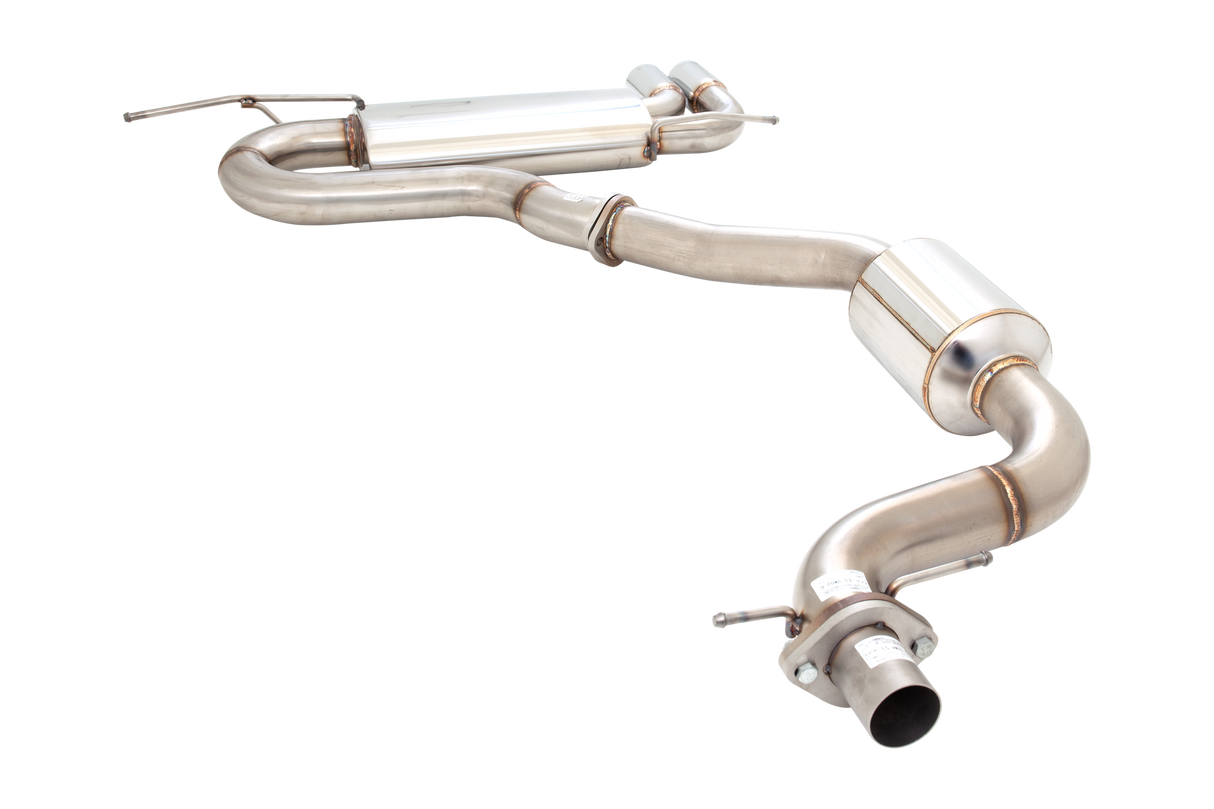 XFORCE - VW GOLF GTI MK5 (05/2005-09/2009), Cat-back system with twin 3″ Stainless Steel tips