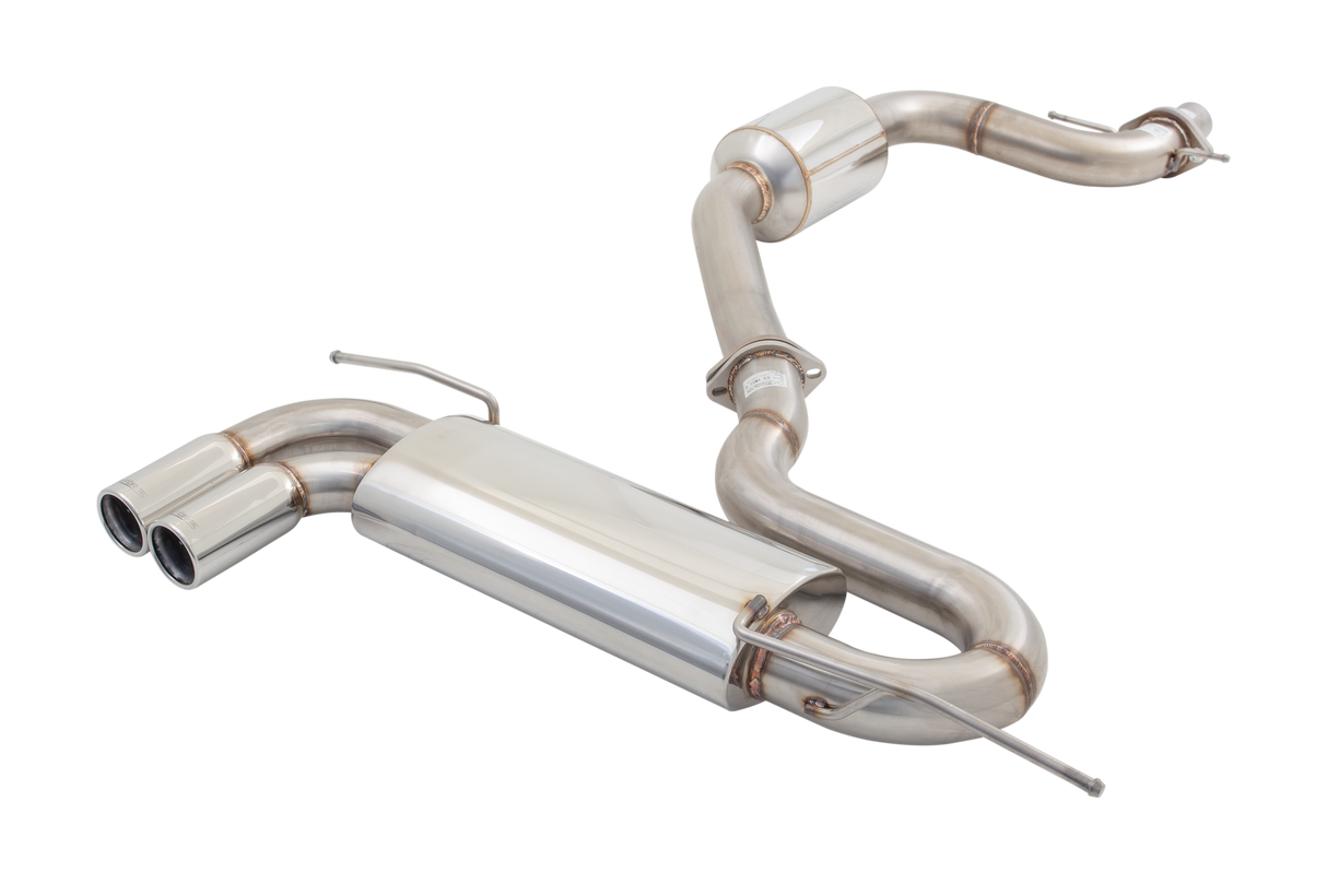 XFORCE - VW GOLF GTI MK5 (05/2005-09/2009), Cat-back system with twin 3″ Stainless Steel tips