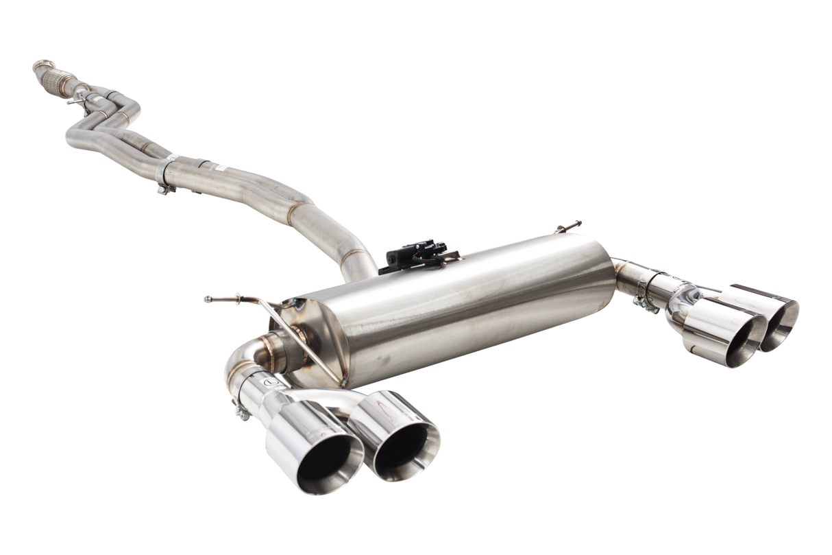 XFORCE - BMW F22 M235i Varex Valved Cat Back Exhaust
