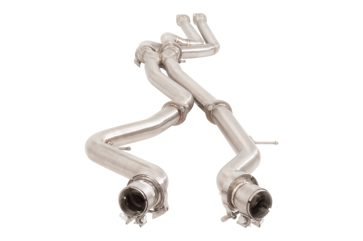 Xforce | Dual 2.5" Equal Length Stainless Mid Pipe | BMW M3 F80 & M4 F82 2014–2020 | ESBMF80C