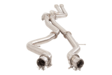 Xforce | Dual 2.5" Equal Length Stainless Mid Pipe | BMW M3 F80 & M4 F82 2014–2020 | ESBMF80C