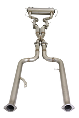 XFORCE - Varex dual 3" 304 stainless steel cat back exhaust system