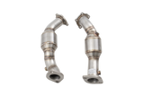 XForce | High Flow Downpipe with Cat Kit | KIA Stinger GT 3.3L TT 2017–2026 | ESKS17KITB