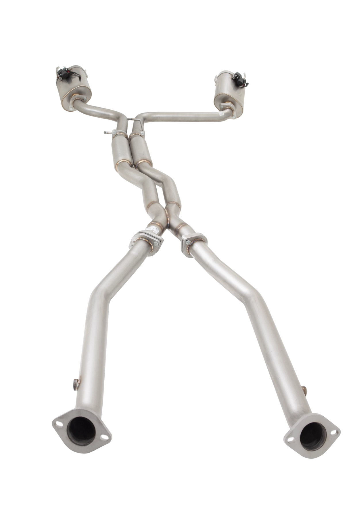 XForce - LEXUS IS ES-LISFVMK-CBS, Stainless Steel Twin 2.5″ Cat-Back Exhaust System With Varex Mufflers