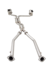 XForce - LEXUS IS ES-LISFVMK-CBS, Stainless Steel Twin 2.5″ Cat-Back Exhaust System With Varex Mufflers
