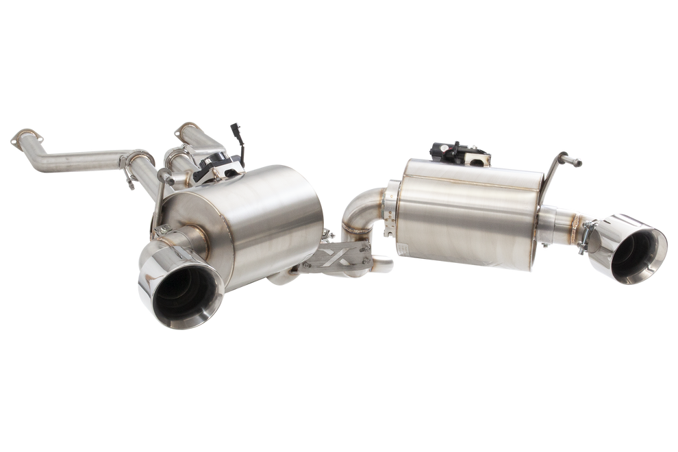 XForce | Twin 2.5" Varex Valved Cat Back Exhaust | Nissan Z RZ34 Coupe 2022–2026 | ESNZ23VKCS