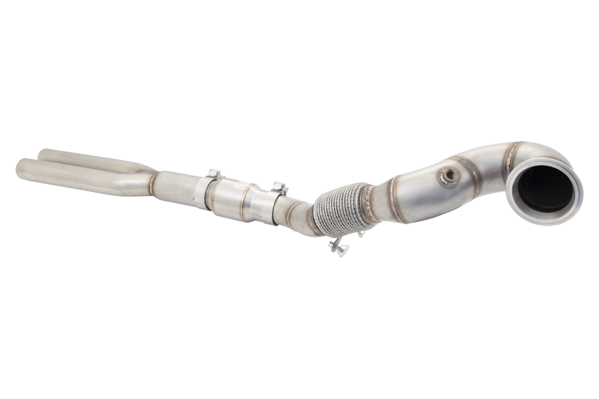 XForce - AUDI RS3 8V Hatch (09/2015-06/2017) 3″ Stainless Steel Dump Pipe & Cat Kit