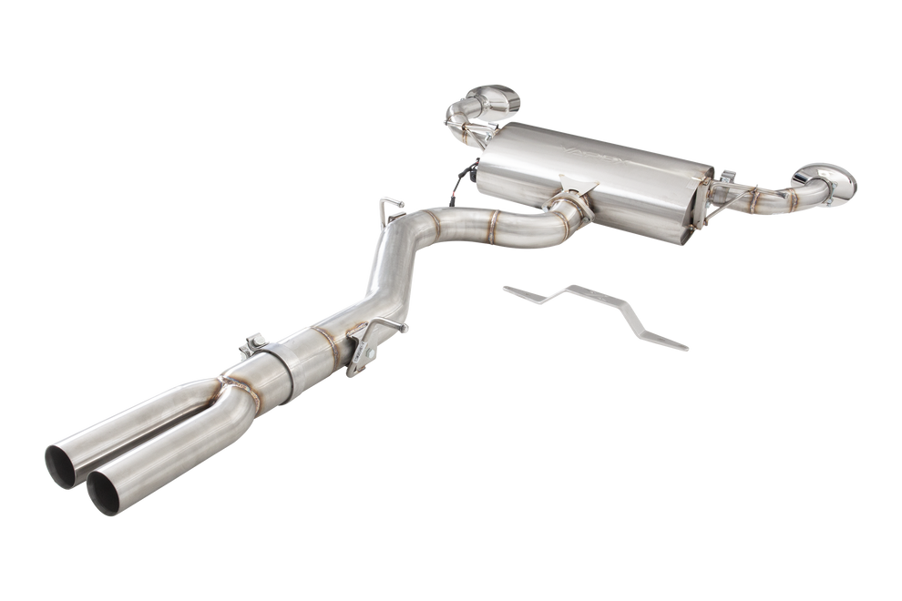 XForce | 3.5" Varex Valved Cat Back Exhaust | Audi RS3 8V Sedan 2017–2020 | ESRS38VSVKCS