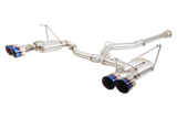XForce | Race Series Cat Back Burnt Blue Tips | Subaru WRX VB Sedan 2022–2026 | ESSW29RBUCS