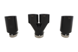 XForce | Matte Black Exhaust Tip Set | Toyota Corolla GR 2023–2026 | ESTCGTIPSBK