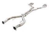 Xforce | Twin 3" Straight Pipe Cat Back | Holden Commodore VE VF V8 Sedan 2006–2017 | ESVF74SEDCS