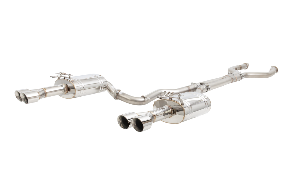 Xforce | Twin 3" Straight Pipe Cat Back | Holden Commodore VE VF V8 Ute 2007–2017 | ESVF74UTECS