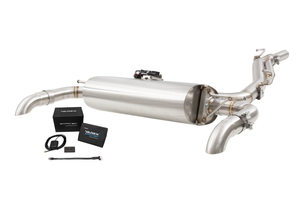 XForce | 3" Varex Valved Cat Back with SmartBox | VW Tiguan R-Line 2016–2024 | ESVTRL16VKSB