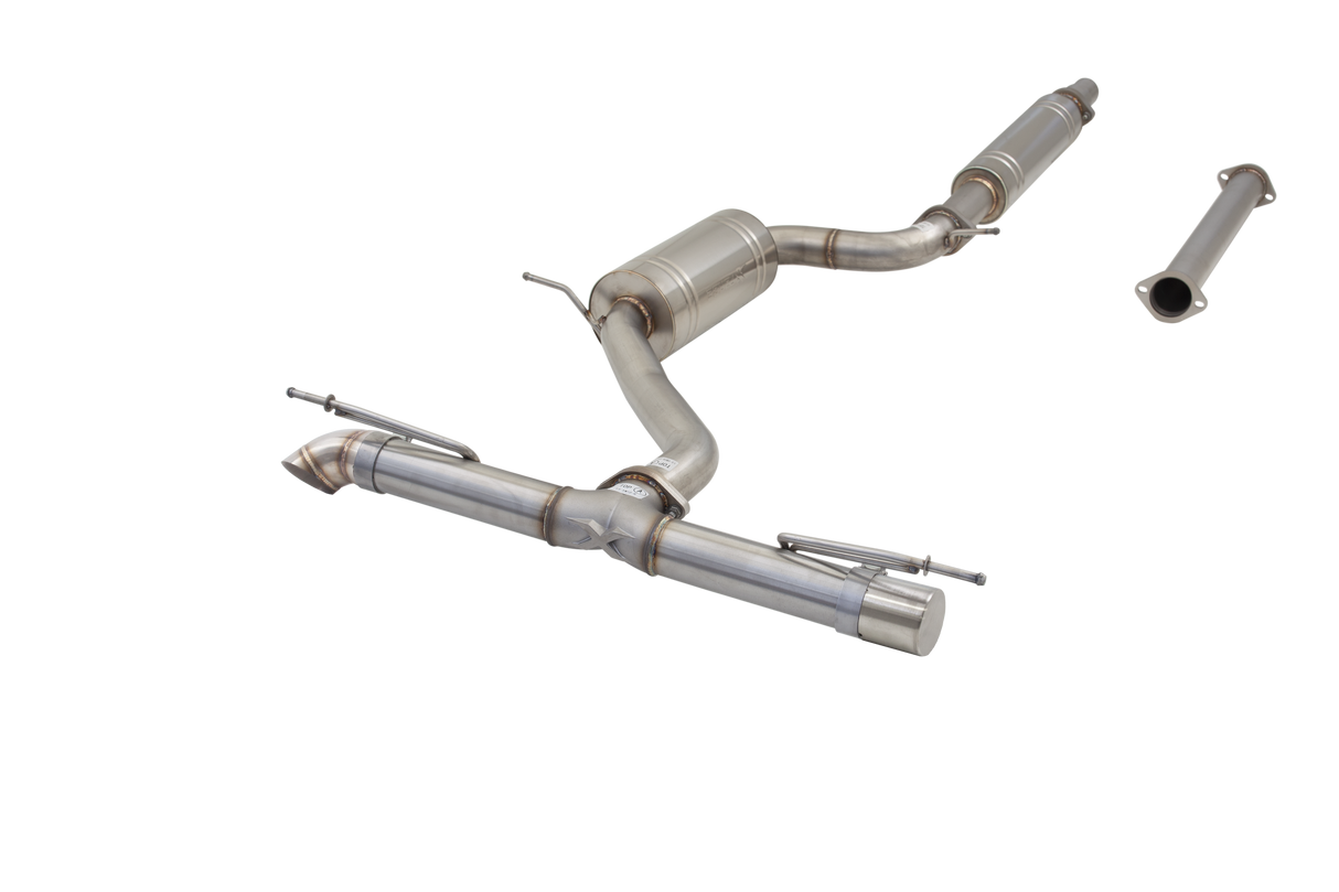 XForce | 3" 304 Stainless Cat-Back Exhaust | VW Golf TSI MK7 MK7.5 MK8 2013-2026 | ESVW01CS