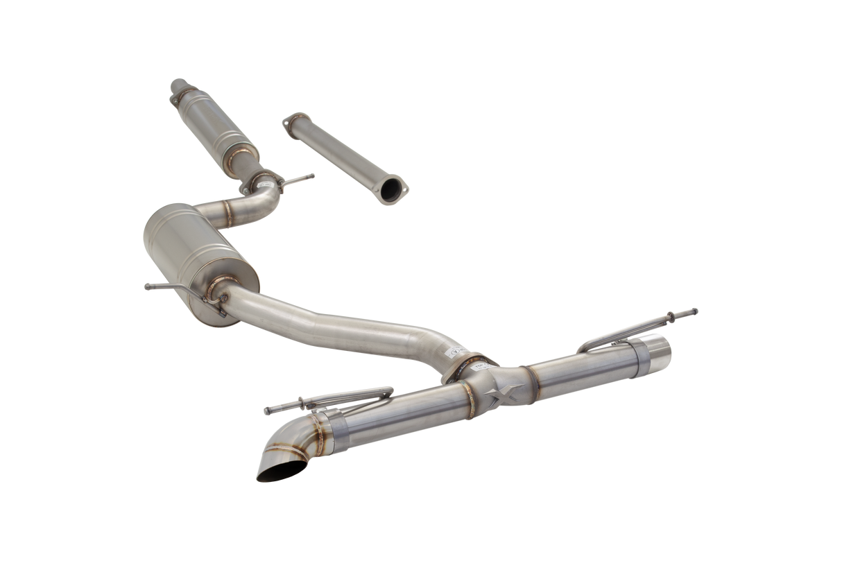 XForce | 3" 304 Stainless Cat-Back Exhaust | VW Golf TSI MK7 MK7.5 MK8 2013-2026 | ESVW01CS