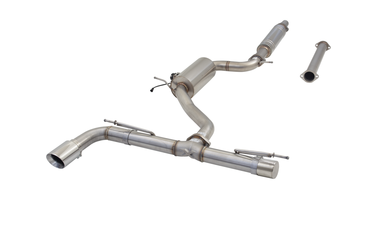 XForce | 3" Varex Valved Cat-Back Exhaust | VW Golf TSI MK7 MK7.5 MK8 2013+ | ESVW01VKCS