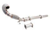 XFORCE - VW GOLF GTI MK7-MK7.5 (10/2013-01/2021), 3" Inch Dump Pipe & Cat