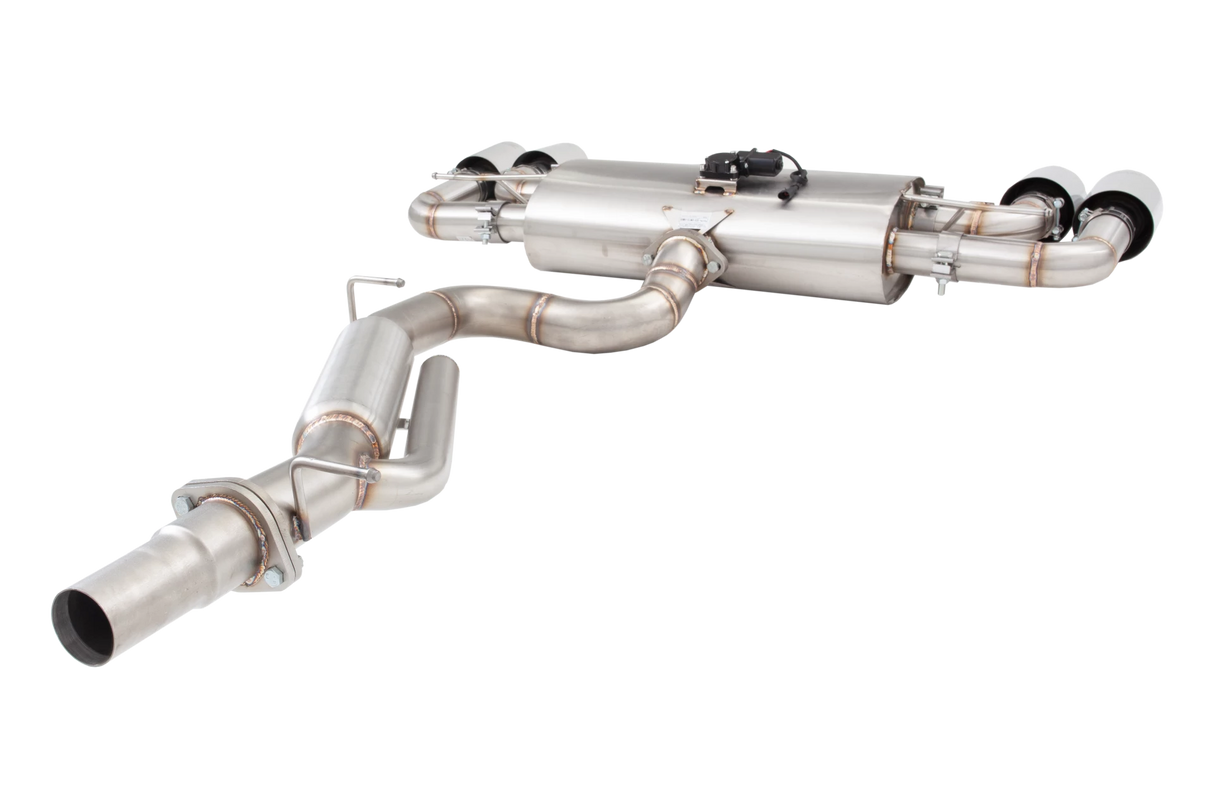 XFORCE - VW GOLF R MK8 Varex Valved Cat Back Exhaust System