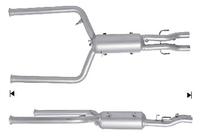 AS Catalysts Diesel Particulate Filter Jaguar S-Type XF 2.7L AJDV6 Sedan 2004–2009 - FD1045