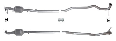 DPF Kit for Mitsubishi ASX 4N13 1.8L (2012) – AS Catalysts Diesel Particulate Filter