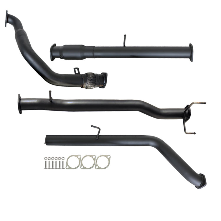 ESA | 3" Turbo Back Exhaust | Ford Ranger PJ PK Manual 2006-2011 | FD239-HC