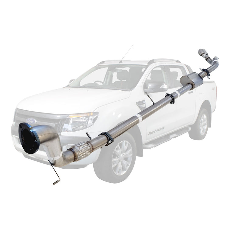 ESA | 3" Turbo Back Exhaust | Ford Ranger PX 3.2L 2011-2016 | FD240-HC
