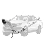 ESA | 3" Turbo Back DPF Delete Exhaust | Ford Ranger PX 3.2L 16-22 | FD241-PC