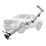 ESA | 3" DPF Back Exhaust | Ford Ranger Next Gen 3L V6 TD 2022+ | FD255-HO