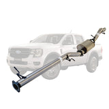 ESA | 3" DPF Back Exhaust | Ford Ranger Next Gen 2L Bi-Turbo 2022+ | FD256-PO