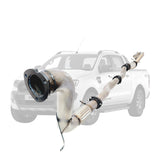 ESA | 3.5" Turbo Back DPF Delete Exhaust | Ford Ranger PX 3.2L 16-21 | FD341-POSS