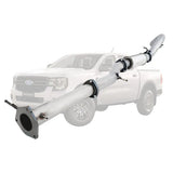 ESA | 3.5" DPF Back Exhaust | Ford Ranger Next Gen 3L V6 TD 2022+ | FD355-RPSS