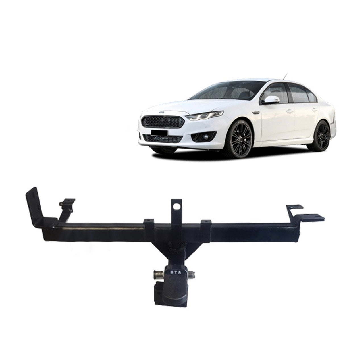 BTA Towbar - Ford Falcon BA/BF/FG Sedan (09/2002 - On) - Heavy Duty 2300kg Capacity