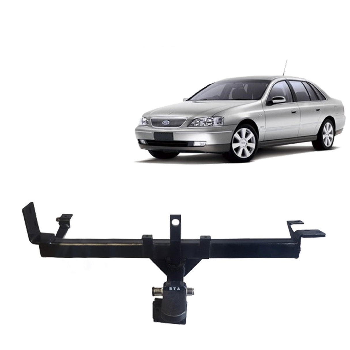 BTA Towbar - Ford Fairlane BA/BF Sedan (10/2002 – 12/2007) - Heavy Duty 2300kg Capacity