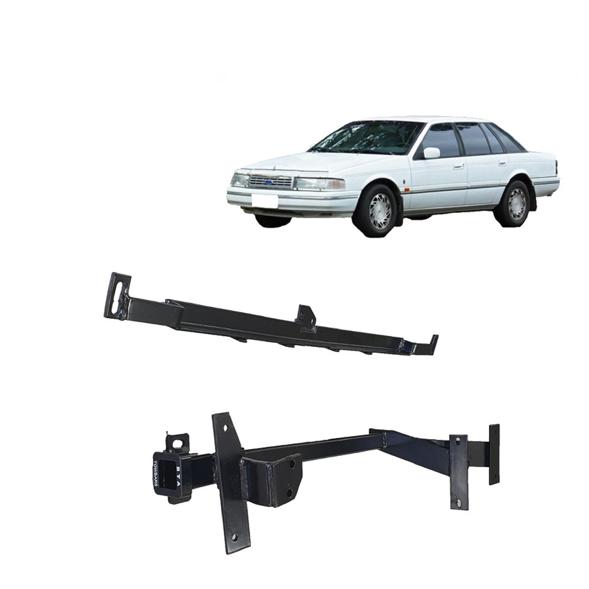 BTA Towbar - Ford Falcon EA/ED Sedan (02/1988 – 1994) - Heavy Duty 2000kg Capacity