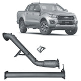 Redback Extreme Duty - 3" Turbo Back Exhaust for Ford Ranger 3.2 2016-2022 with DPF Fittings