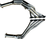 Manta | 1 3/4″ 4-1 Tuned Extractors with 3″ Outlets | Commodore VB–VS V8 5.0L EFI – Ceramic Silver