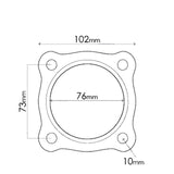 REDBACK - Holden Commodore VE, VF V8 Extractors 1 7/8" Primaries 3" Outlet with Cats