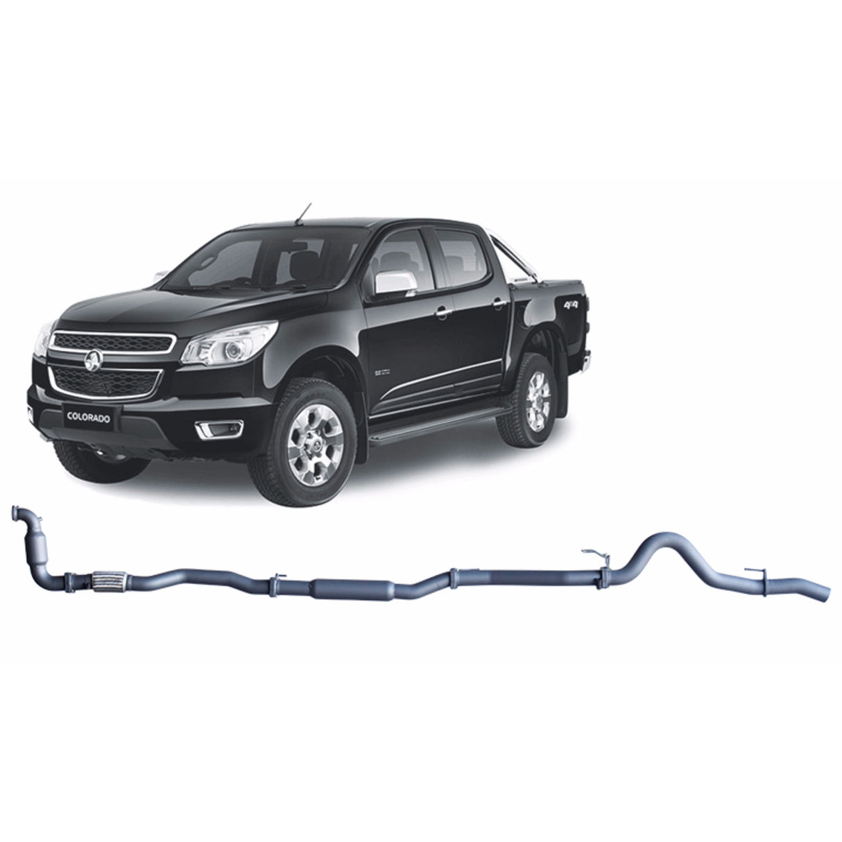 Redback Extreme Duty - Holden Colorado RG (2012 - 2016) 2.8L Performance Exhaust System