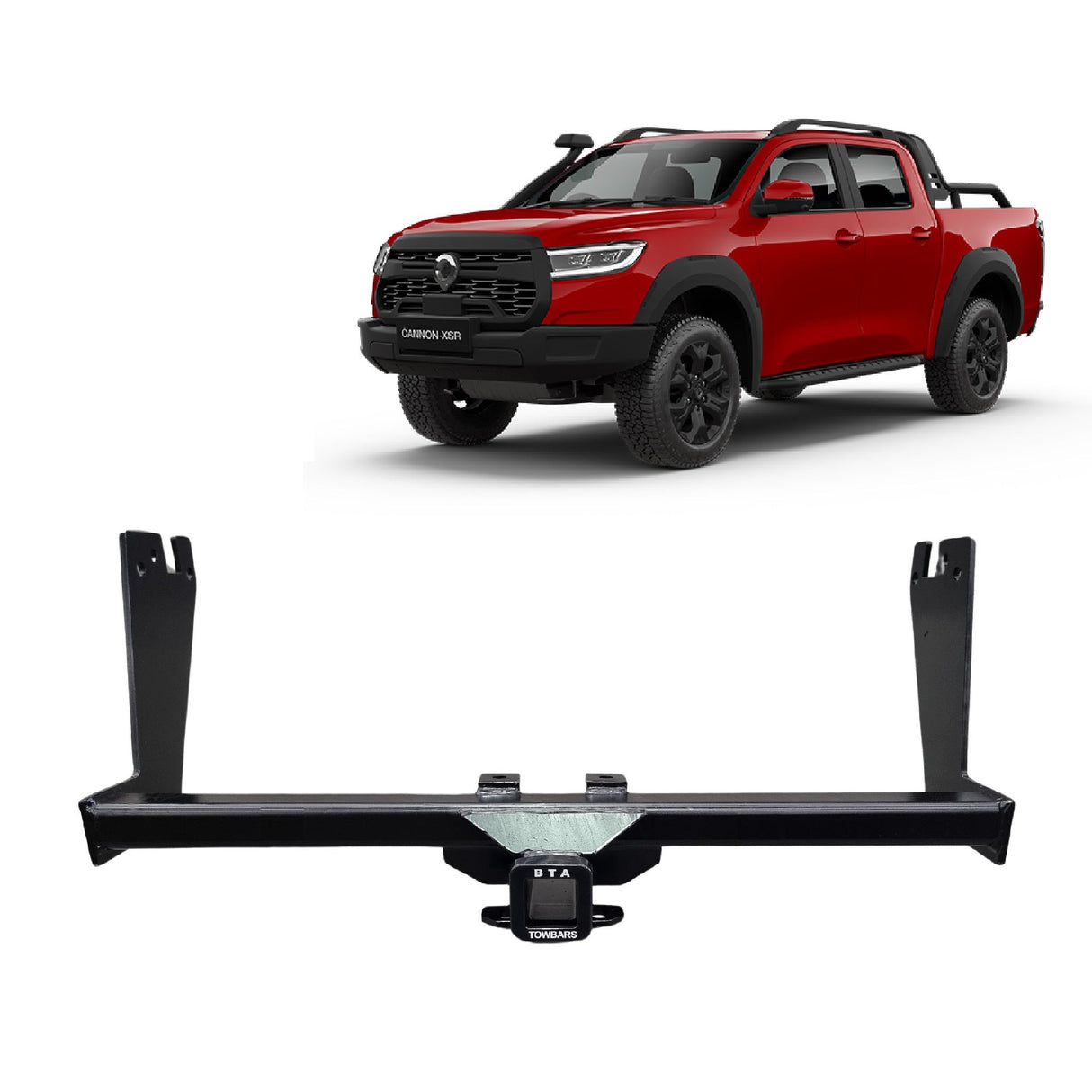 BTA Great Wall Cannon XSR (01/2023 – On) Heavy Duty Towbar 3000/300kg Capacity
