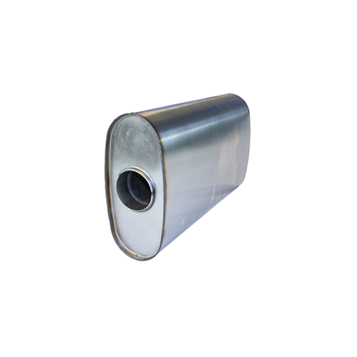 REDBACK | 3" ID Triflow Performance Muffler 11"x6" Oval 20" Long 409 Stainless | H847N-409