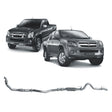 Redback Extreme Duty - Holden Rodeo RA / Colorado RC / Isuzu D-MAX RC (2007 - 2012) 3" Turbo Back Exhaust System
