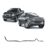 Redback Extreme Duty - Holden Rodeo RA / Colorado RC / Isuzu D-MAX RC (2007 - 2012) 3" Turbo Back Exhaust System